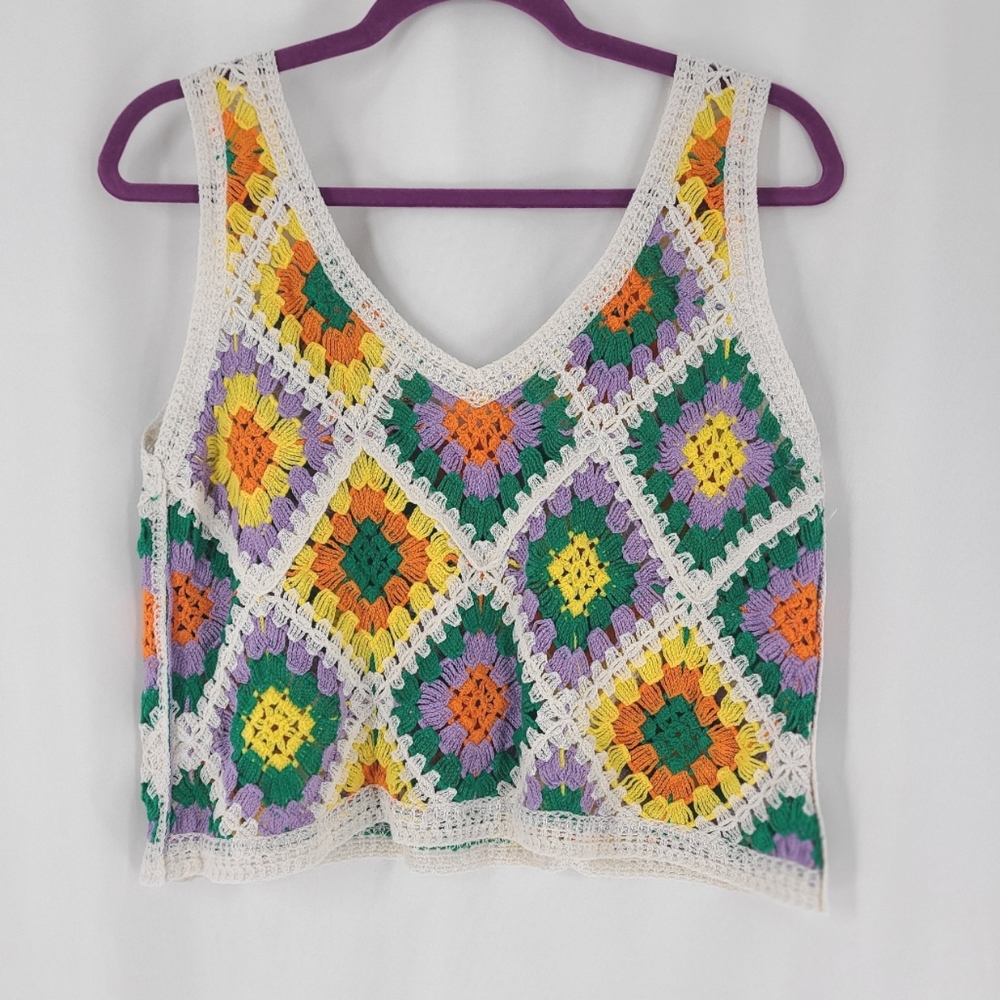 Crochet Women Tank Top